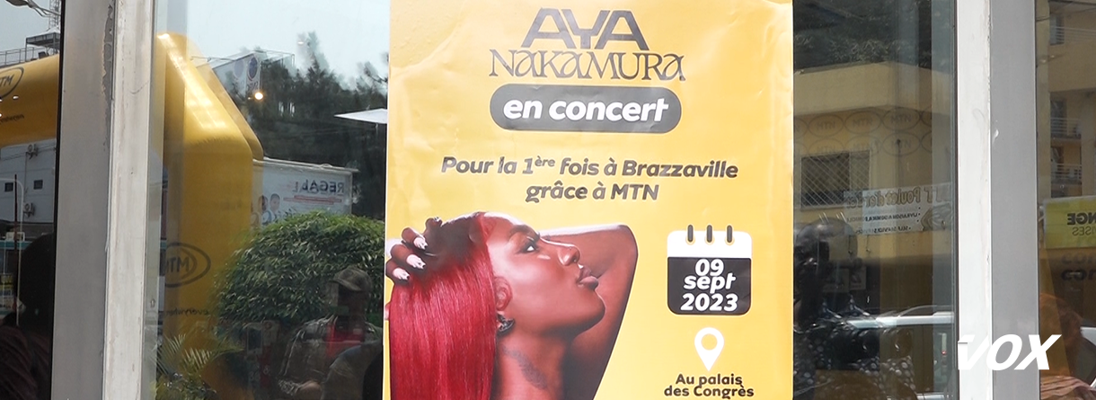 La société MTN annonce le concert d’Aya Nakamura le 9 septembre à Brazzaville
