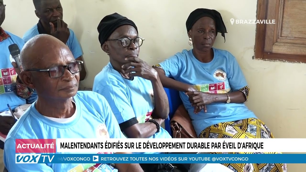 Malentendants édifiés sur le développement durable par éveil d’Afrique