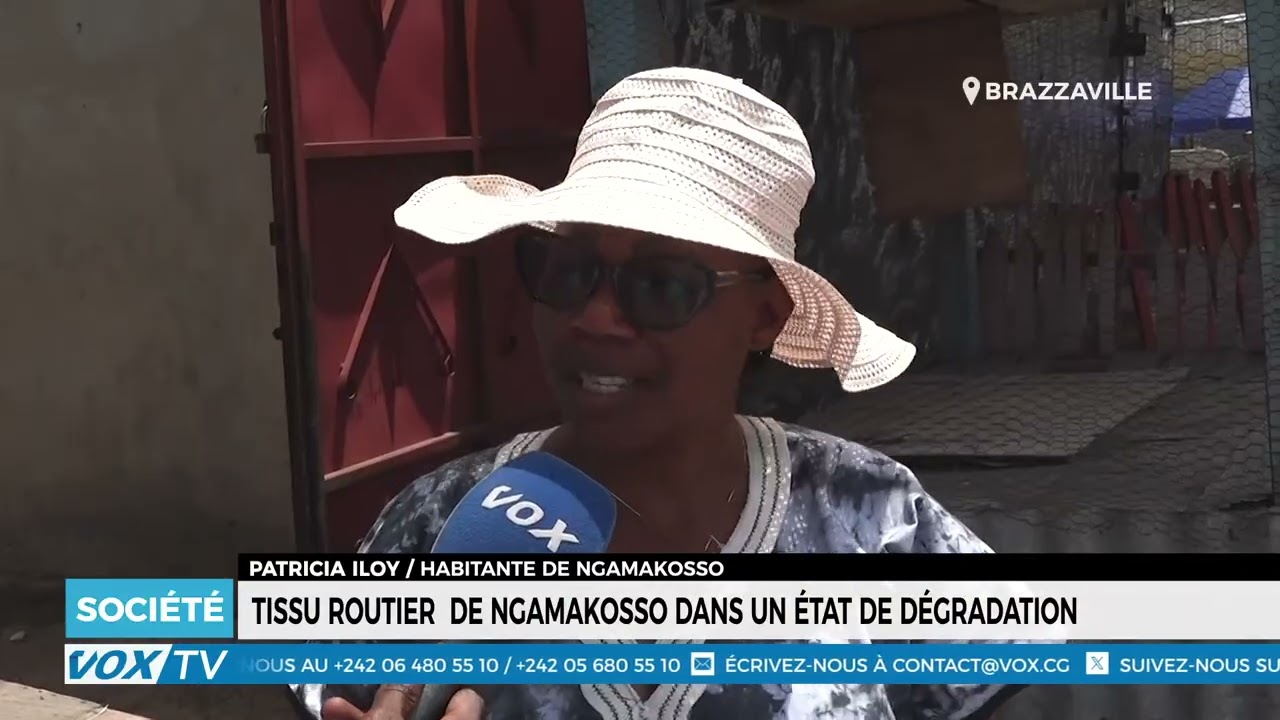 Ngamakosso un tissu routier en dégradation avancée