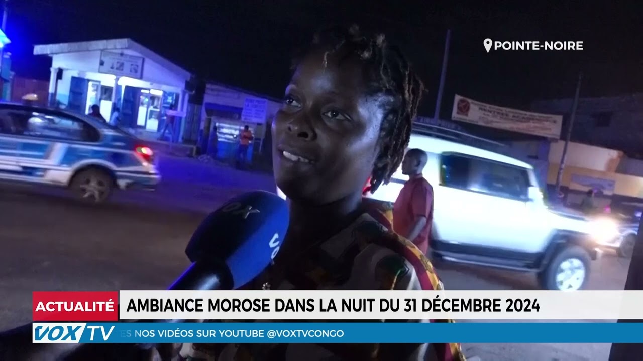 Ambiance morose dans la nuit du 31 décembre 2024, marquée par une faible effervescence festive