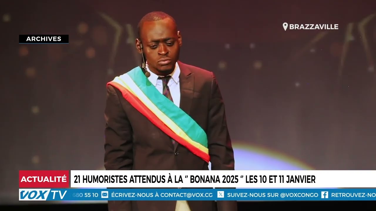 21 humoristes attendus à la « Bonana 2025 » les 10 et 11 janvier pour des moments d&rsquo;humour uniques.