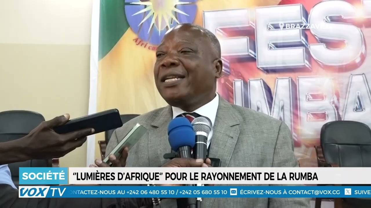 ‘’Lumières d’Afrique‘’ pour le rayonnement de la rumba