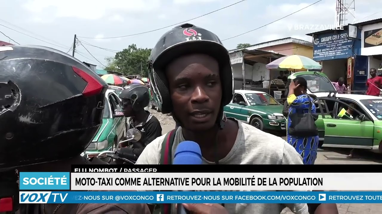 Moto taxi comme alternative pour la mobilité de la population
