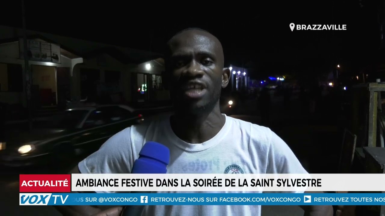 Ambiance festive dans la soirée de la saint Sylvestre