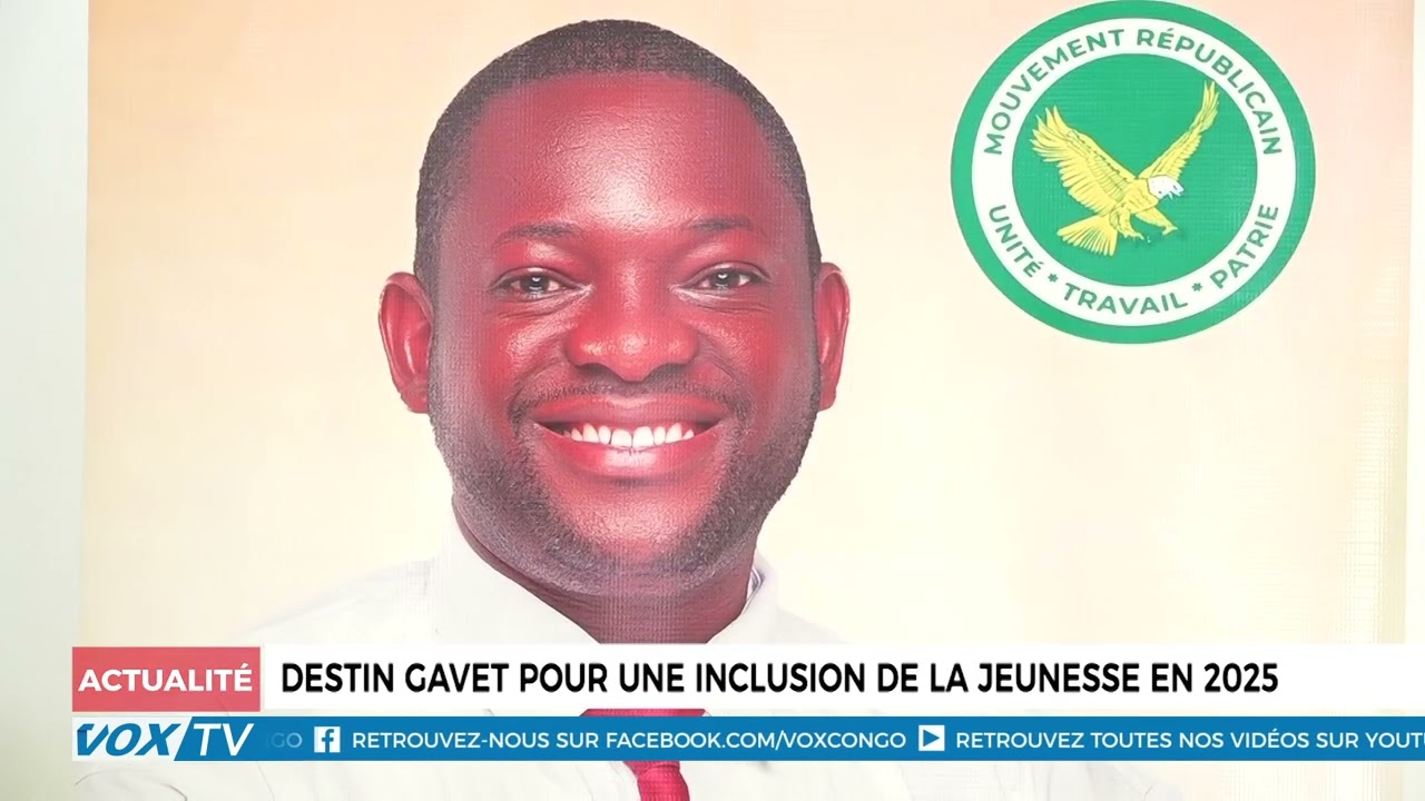 Destin Gavet pour une inclusion de la jeunesse en 2025