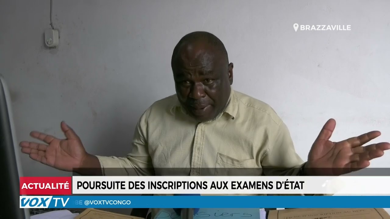 Poursuite des inscriptions aux examens d’état