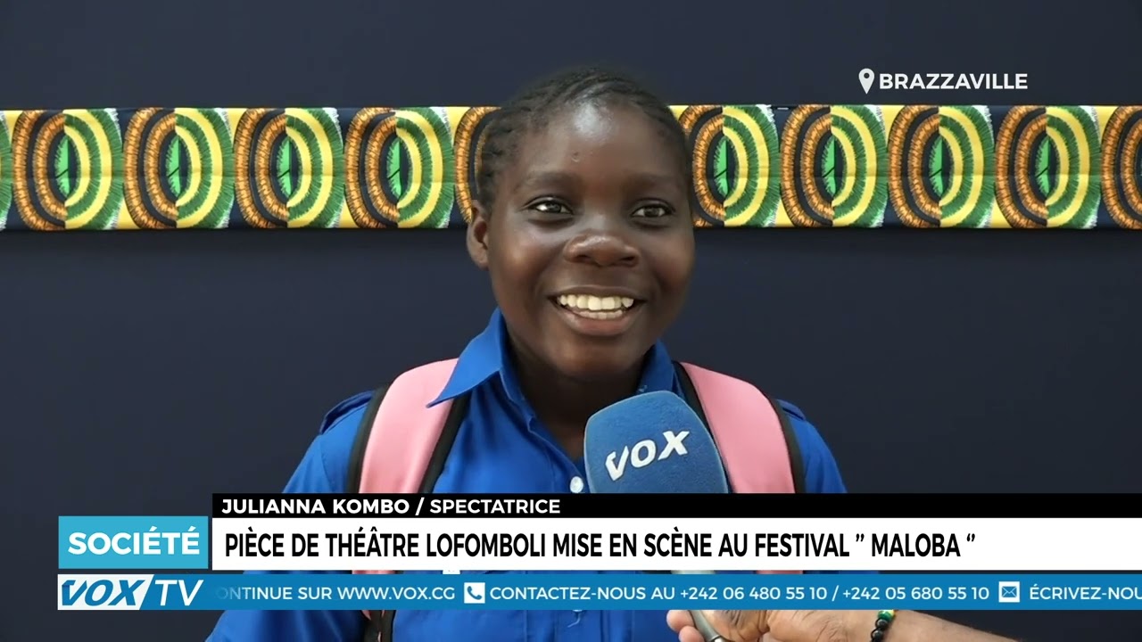La pièce Lofomboli présentée au festival Maloba