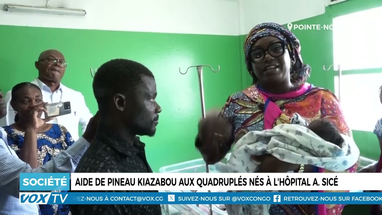 Naissance exceptionnelle à Sicé, Pineau Kiazabou se mobilise pour les quadruplés