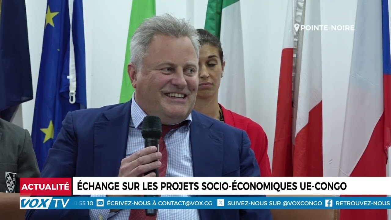 Échange sur les projets socio économiques UE Congo