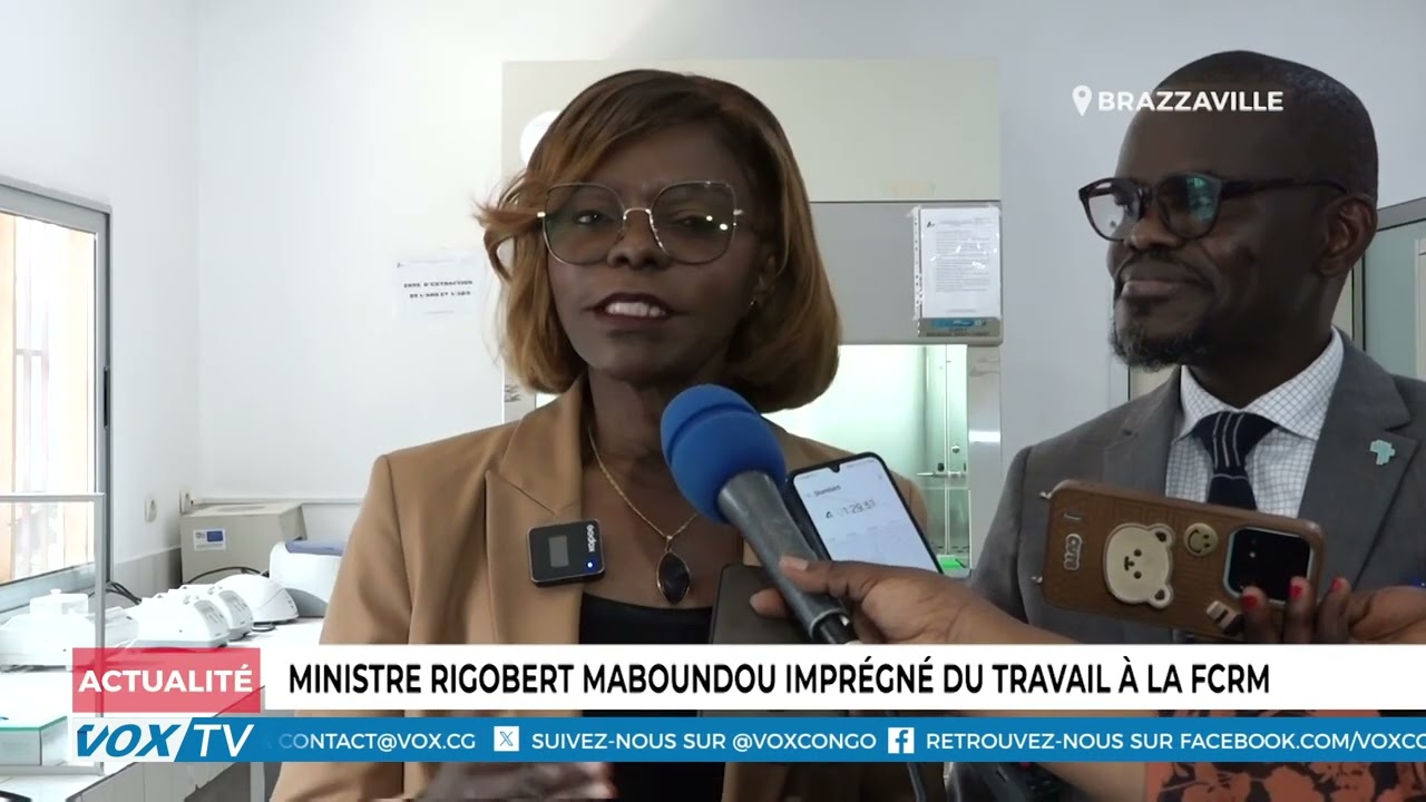 Ministre Rigobert Maboundou Imprégné du travail à la FCRM