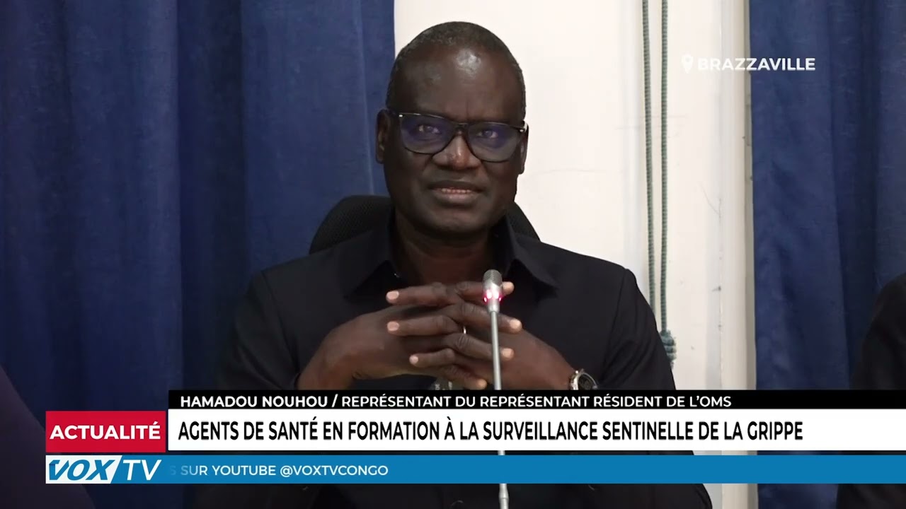 Agents de santé en formation à la surveillance sentinelle de la grippe