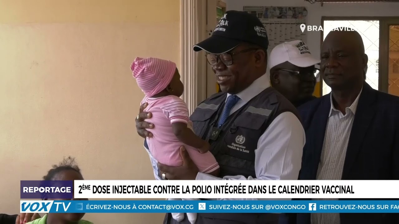 2ème dose injectable contre la polio intégrée dans le calendrier vaccinal