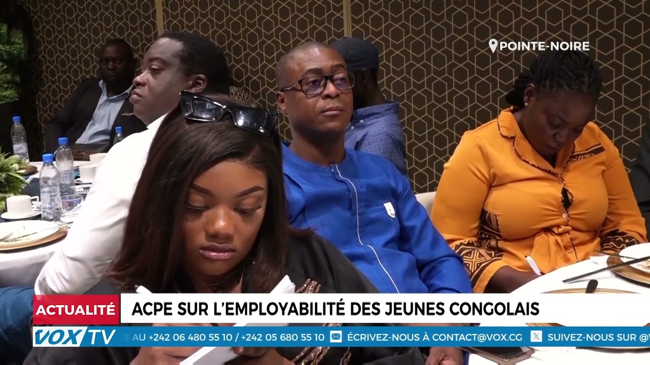 ACPE sur l’employabilité des jeunes congolais
