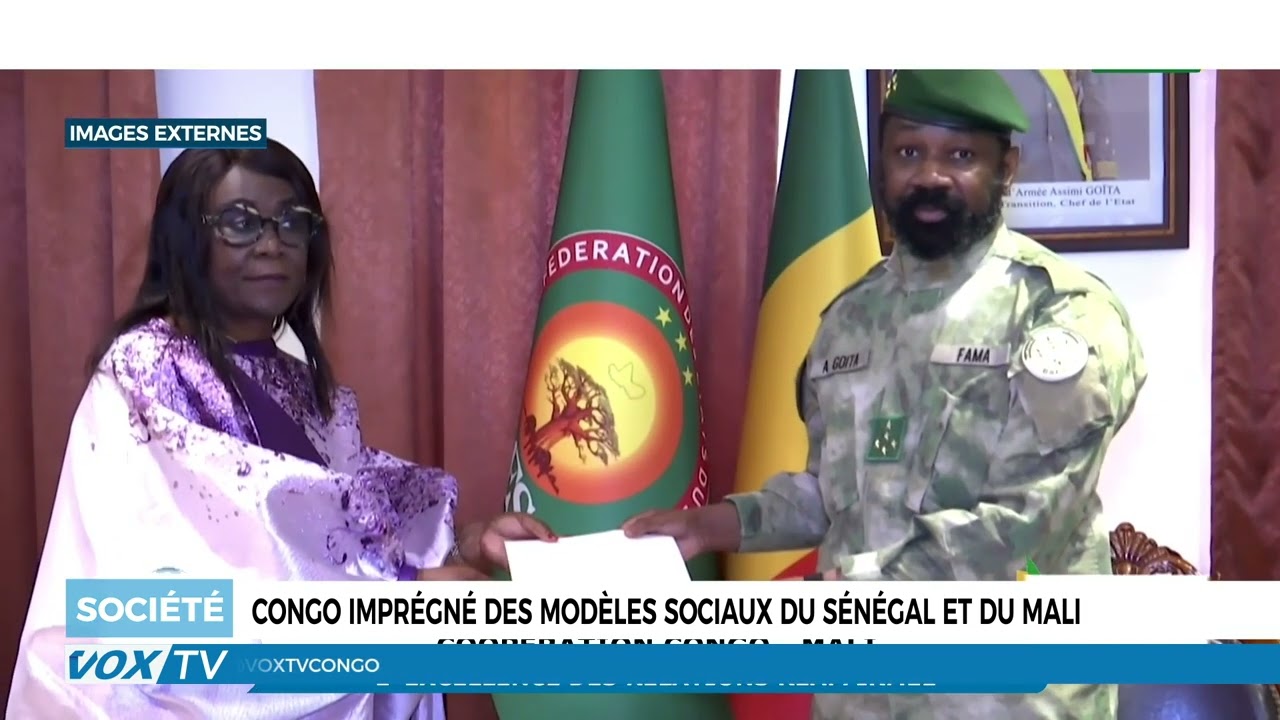 Congo imprégné des modèles sociaux du Sénégal et du Mali