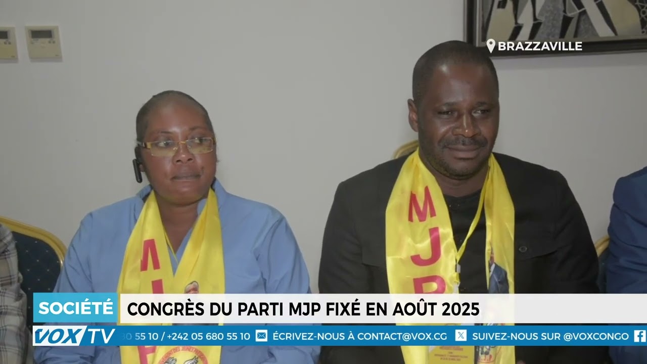 Le MJP  annonce la tenue de son congrès ordinaire en août 2025