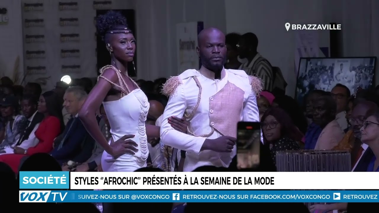 Styles  ‘’AFROCHIC’’ presentes à la semaine de la mode