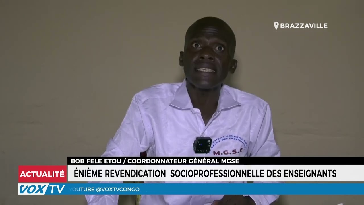 Énième revendication  sociopolitique des enseignants