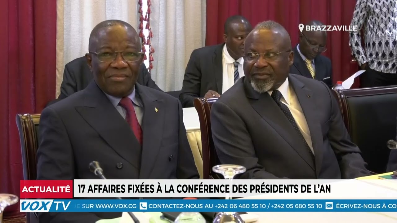 17 affaires fixées à la conférence des présidents de l’AN