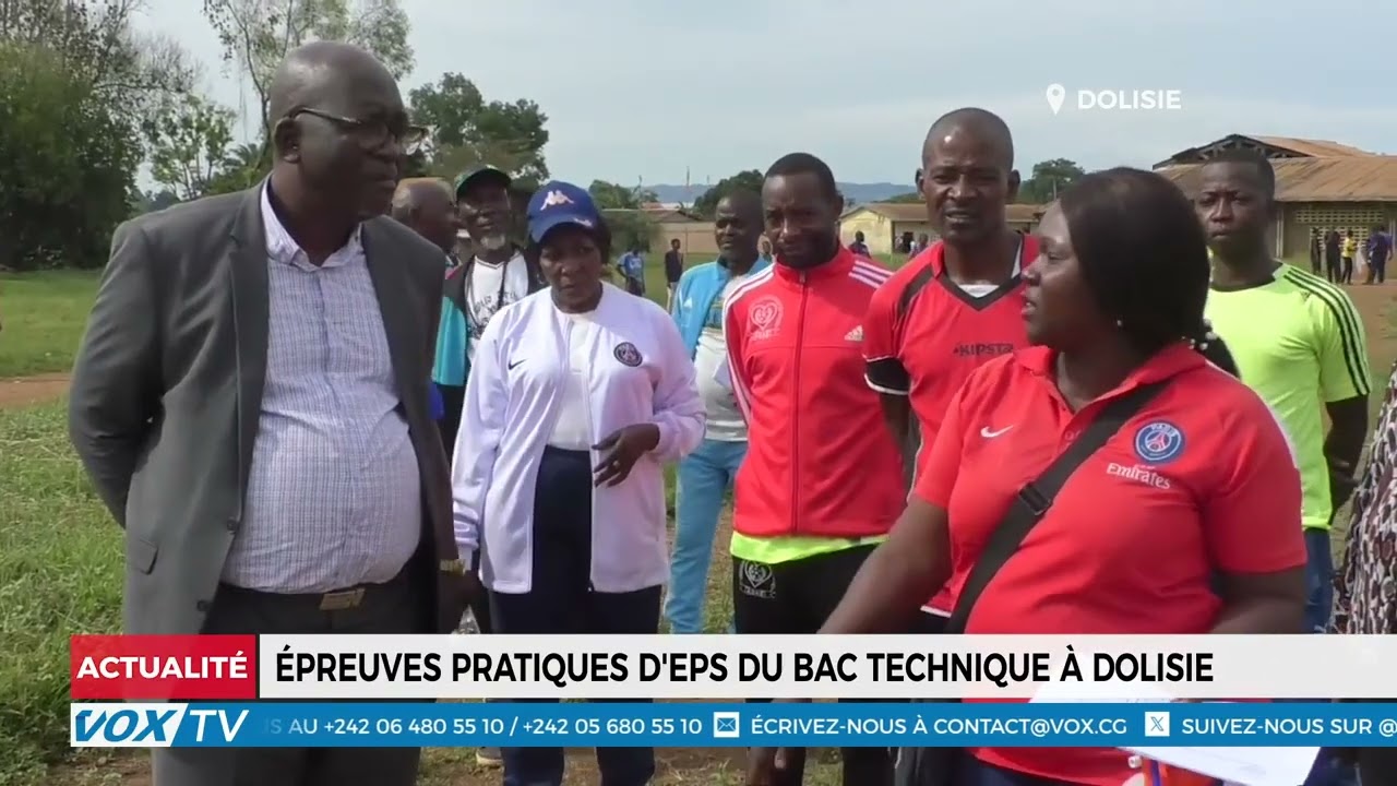 Les épreuves pratiques d&rsquo;EPS du Bac Technique se déroulent à Dolisie