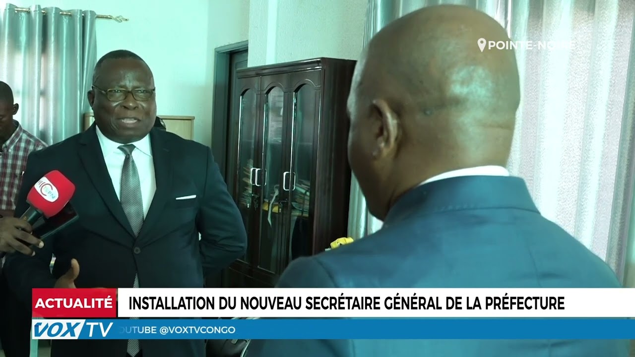 Installation du nouveau secrétaire général de la préfecture