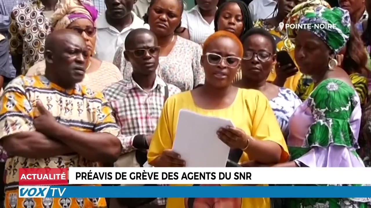 Préavis de grève des agents du Service National de Reboisement (SNR)