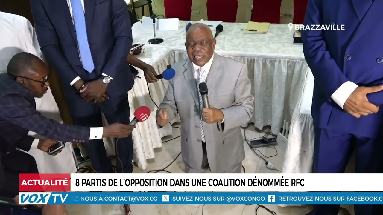 8 partis de l’opposition dans une coalition dénommée RFC