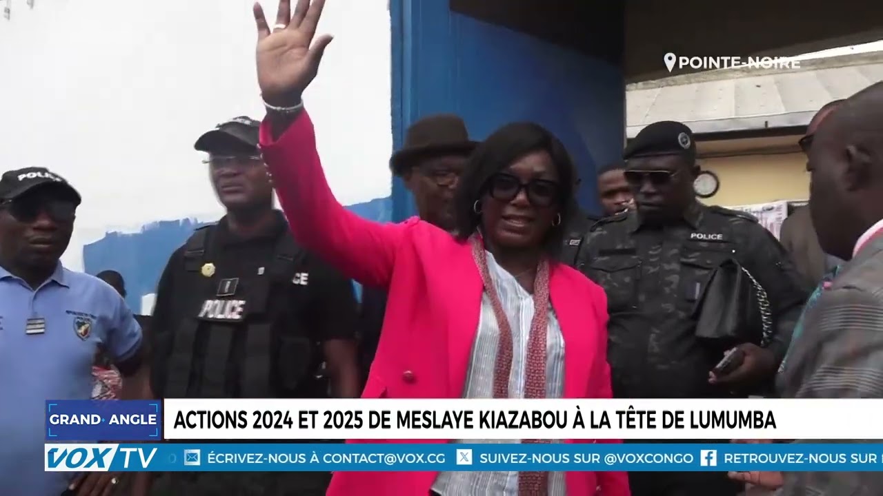Les actions de Meslaye Kiazabou à la tête de l&rsquo;arrondissement de Lumumba en 2024 et 2025.