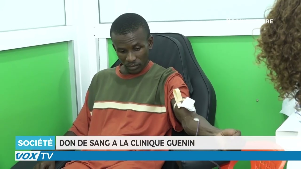 Campagne de don de sang à la Clinique Guenin