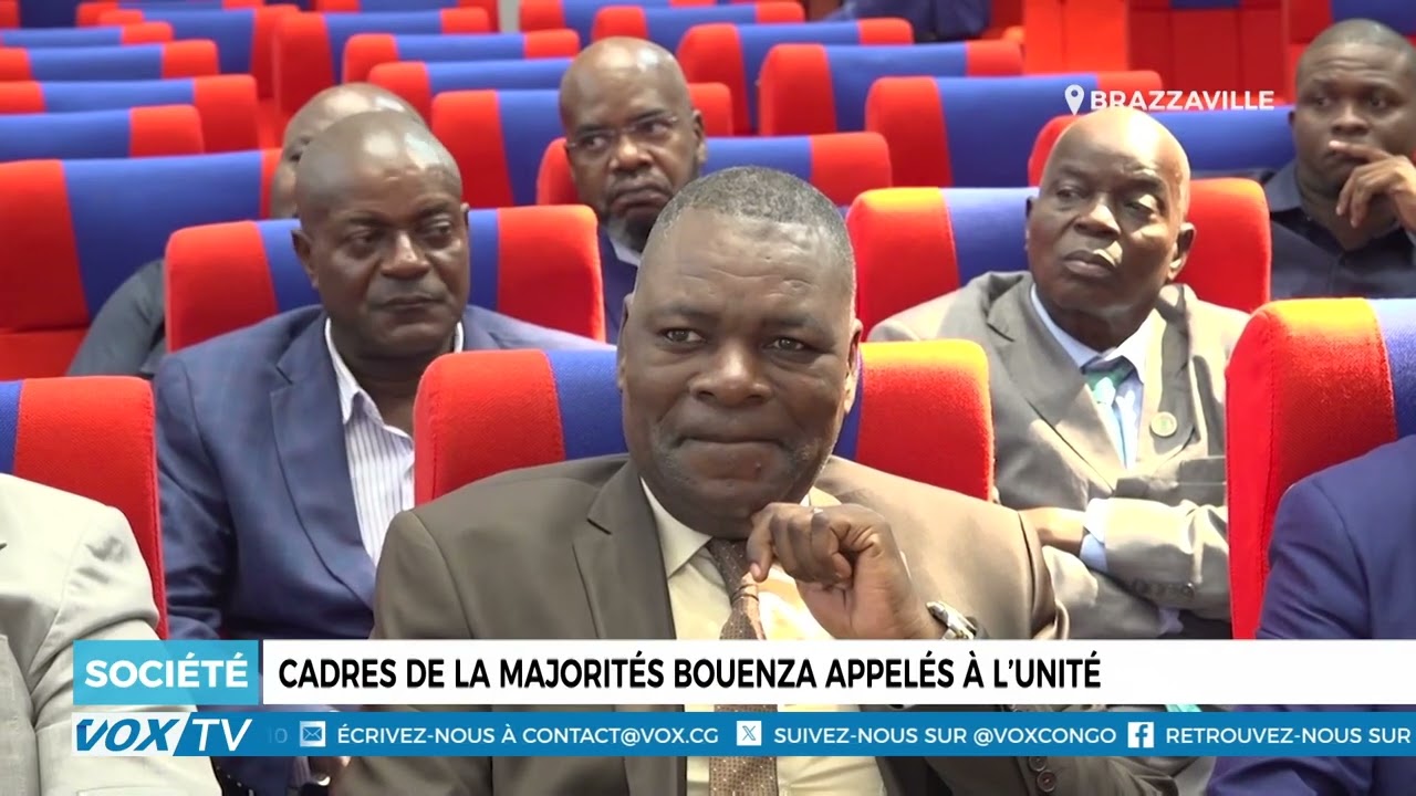 Les cadres de la majorité de la Bouenza appelés à l&rsquo;unité