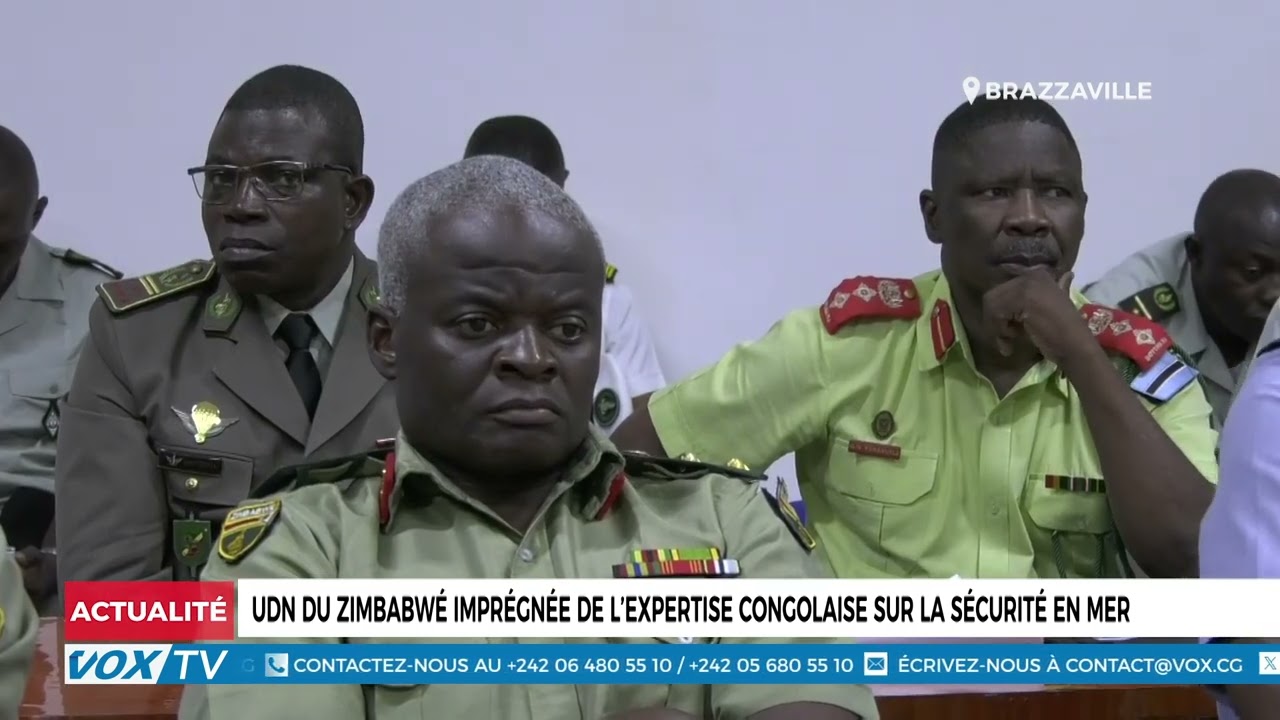 UDN du Zimbabwé imprégnée de l’expertise congolaise sur la sécurité en mer