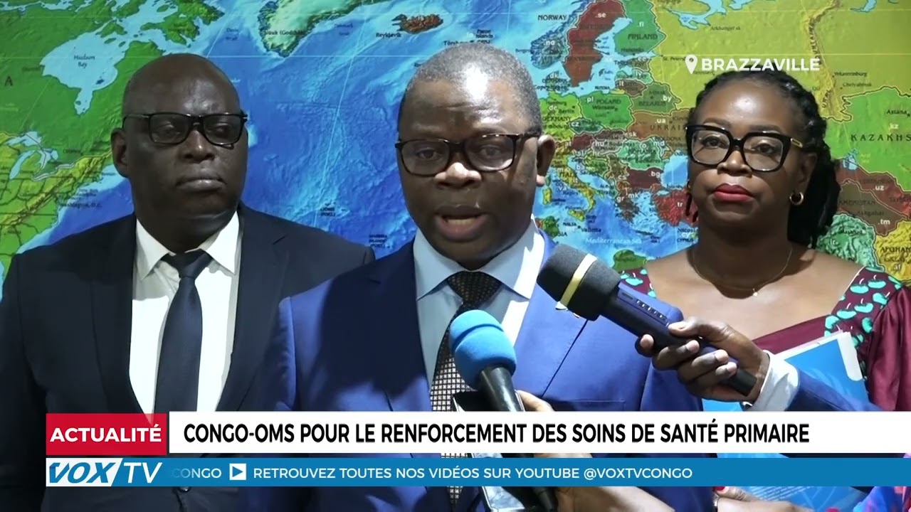 Le Congo et l&rsquo;OMS s&rsquo;engagent pour le renforcement des soins de santé primaires
