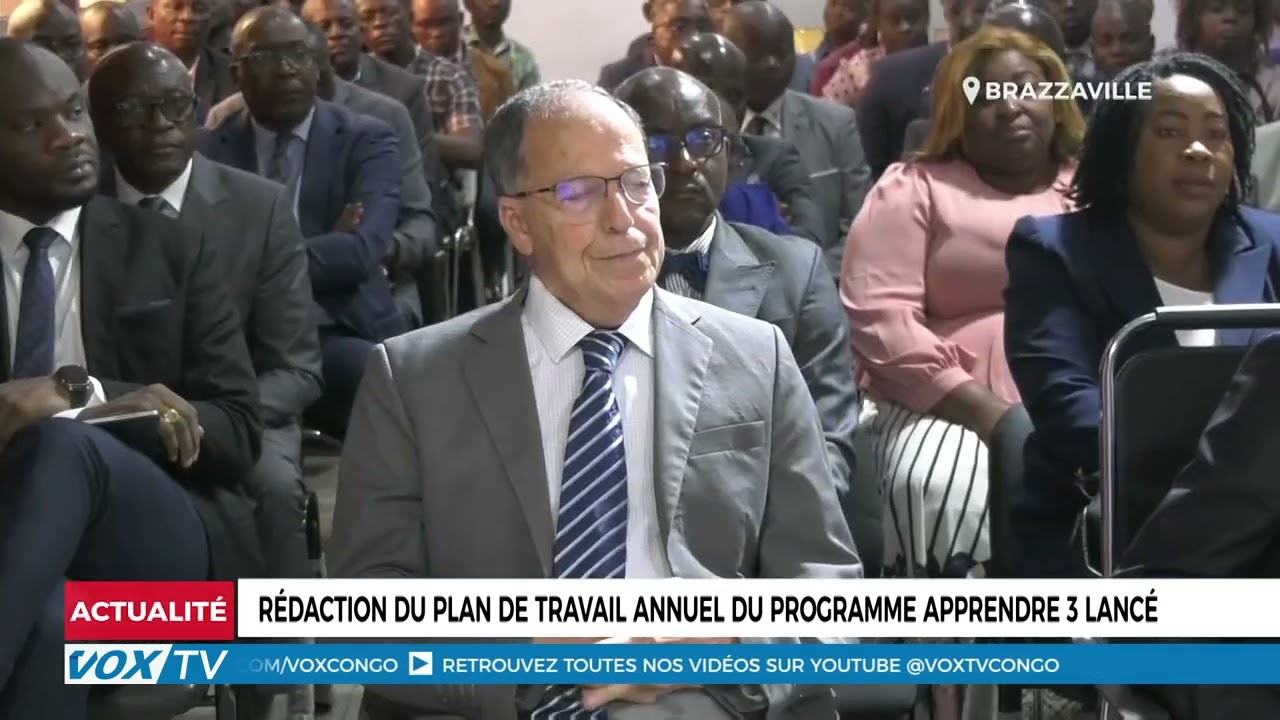 Rédaction du plan de travail annuel du Programme apprendre 3 lancé