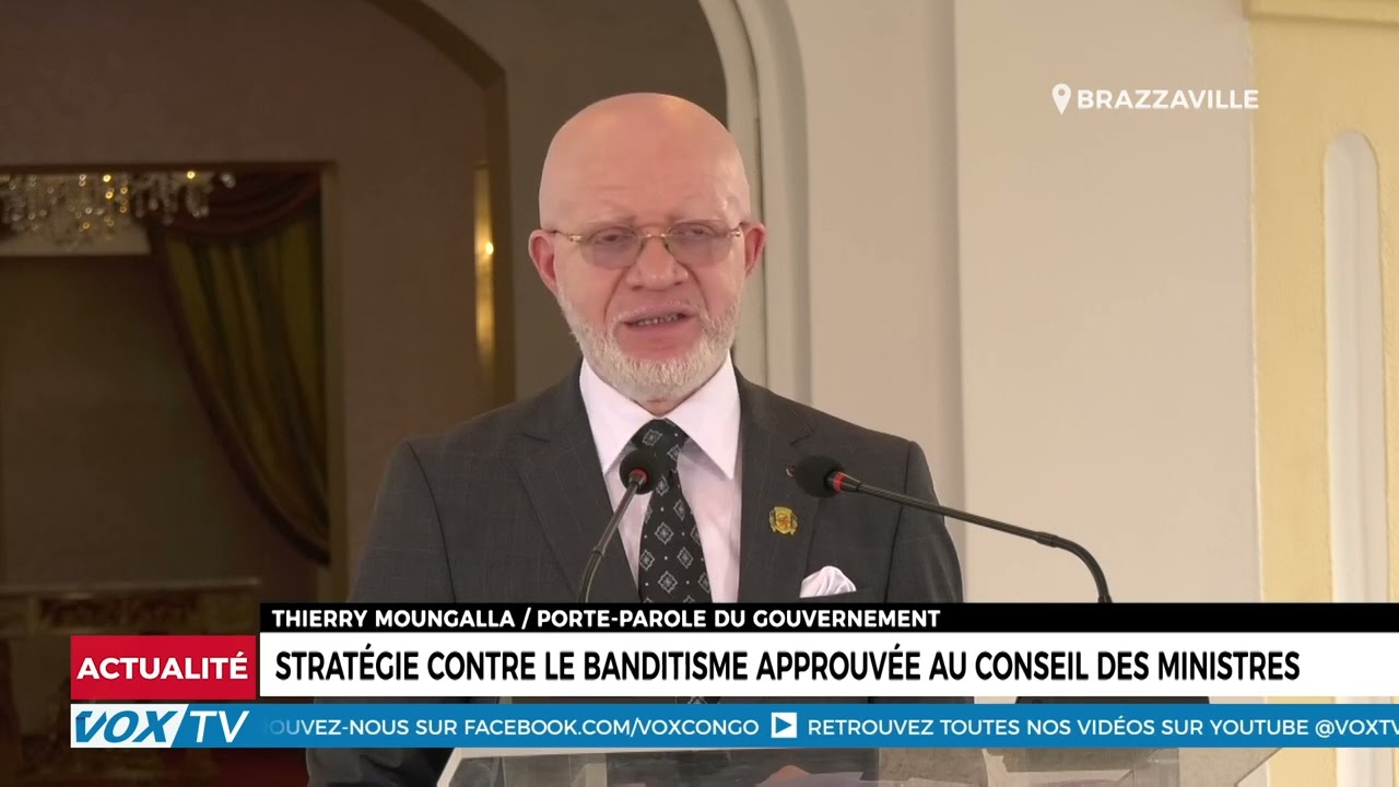 Une stratégie contre le banditisme approuvée en Conseil des ministres.