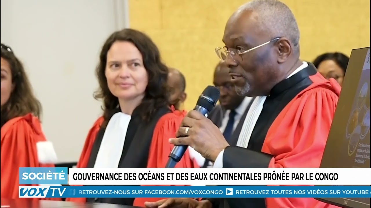 Gouvernance des océans et des eaux continentales prônée par le Congo