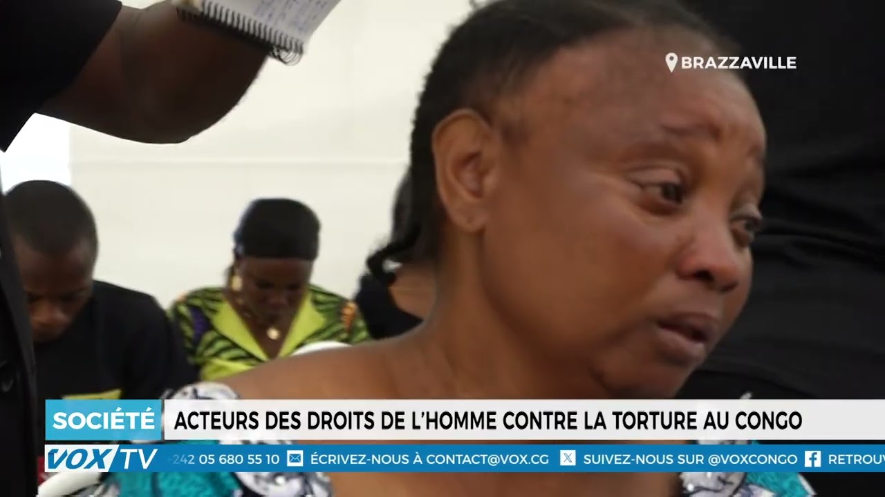 2 Acteurs de droits de l’homme  contre la torture au Congo