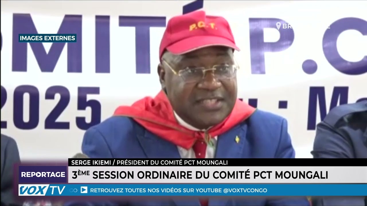3ème session ordinaire du comité pct moungali