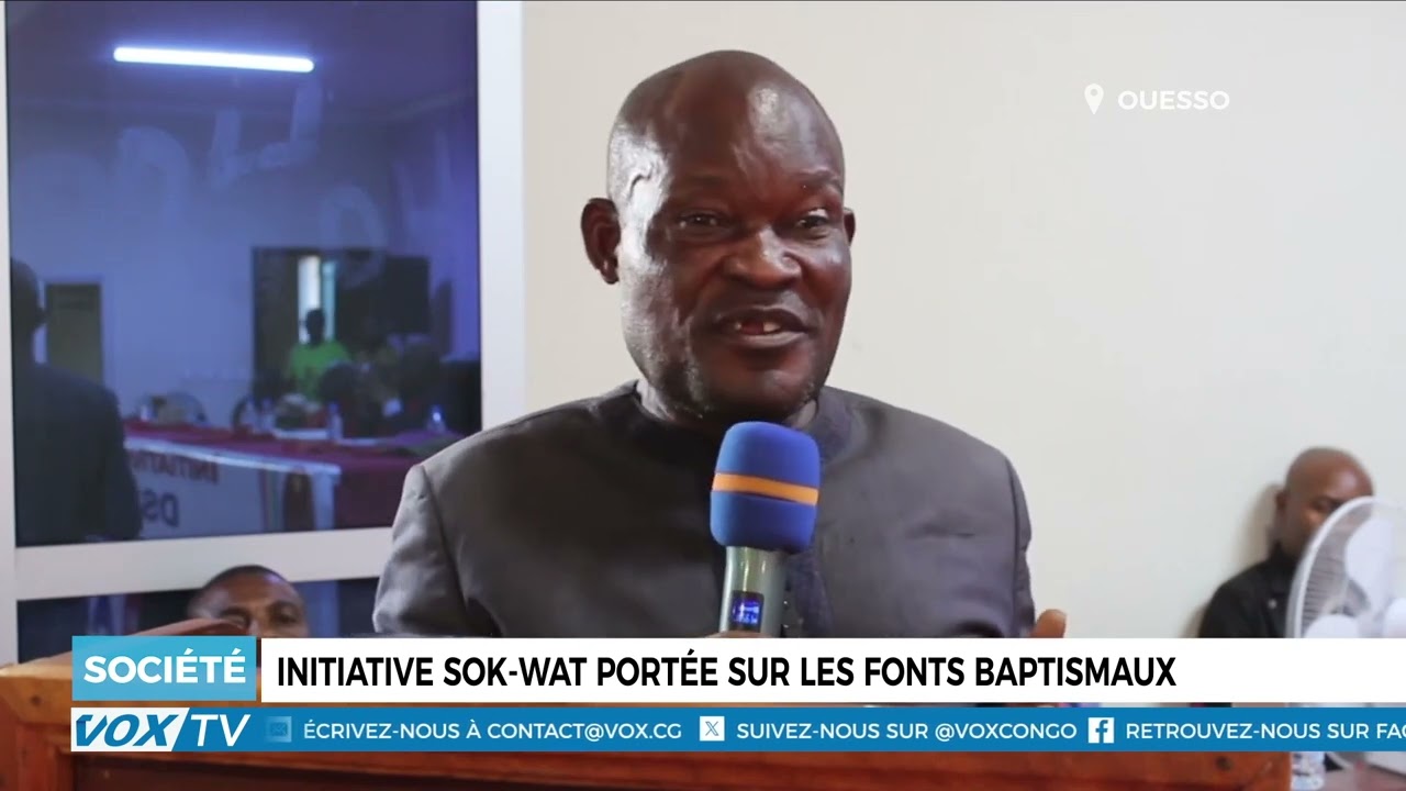 Initiative Sok Wat portée sur les fonts baptismaux