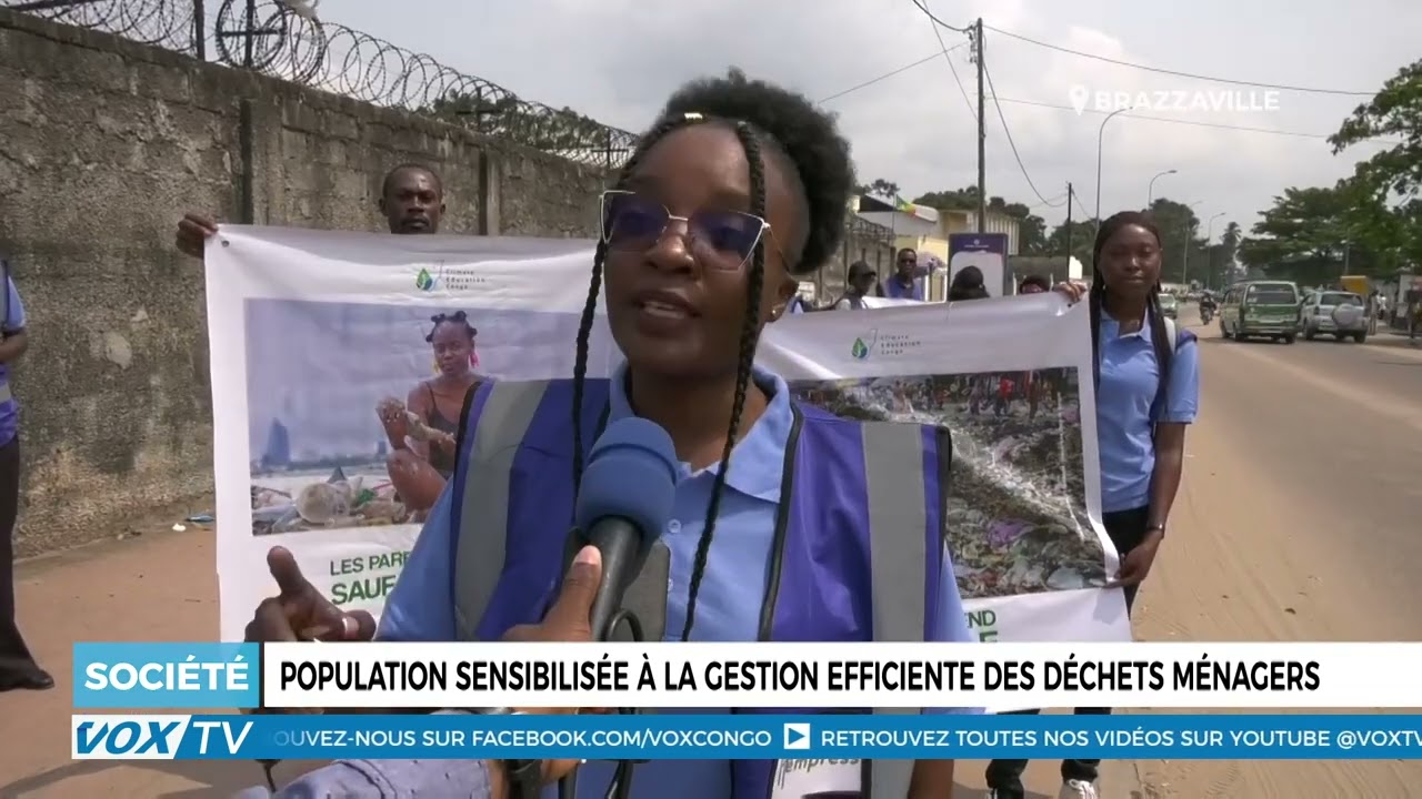 Population sensibilisée à la gestion efficiente des déchets ménagers