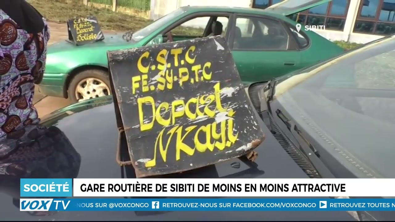 La gare routière de Sibiti de moins en moins attractive