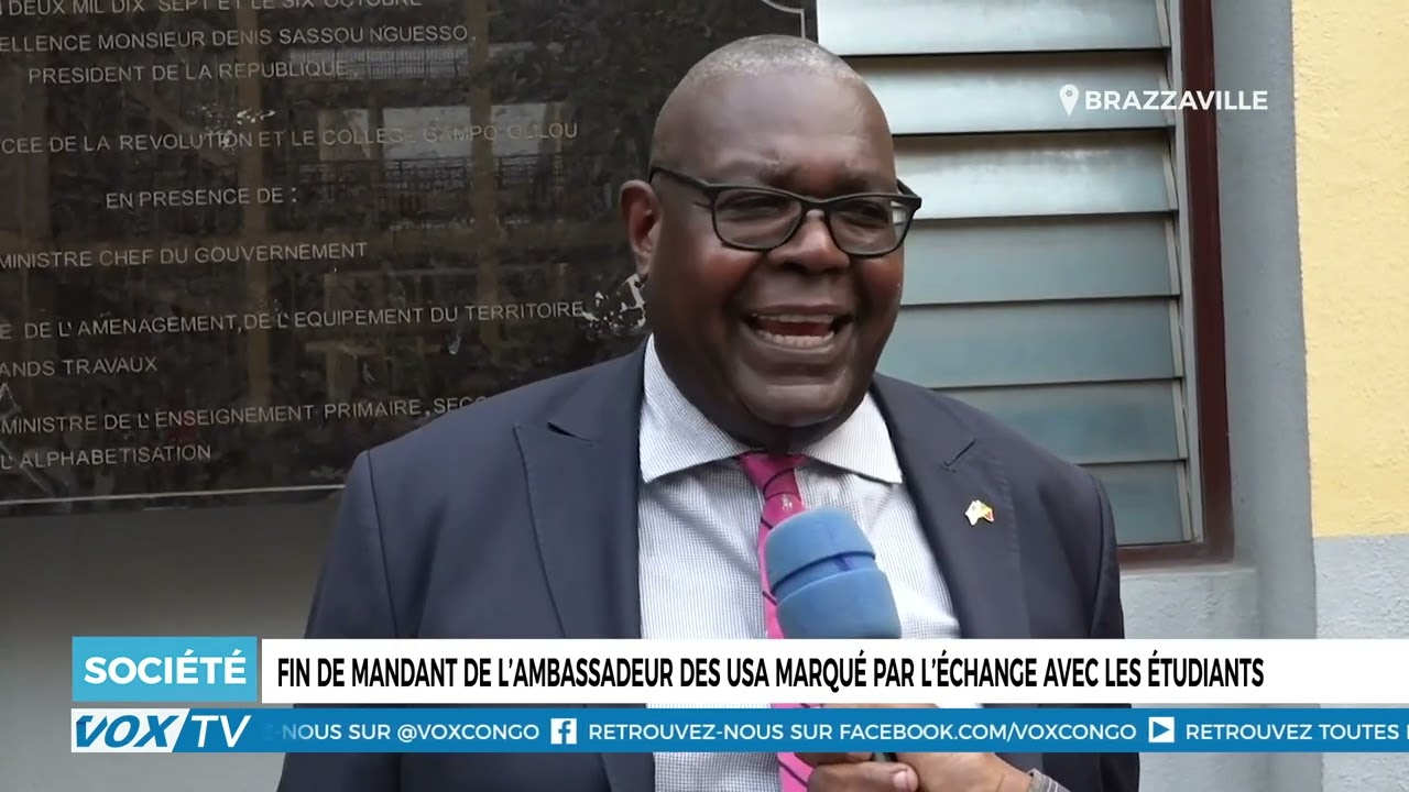 Fin de mandat de l&rsquo;Ambassadeur des USA marquée par un échange avec les étudiants