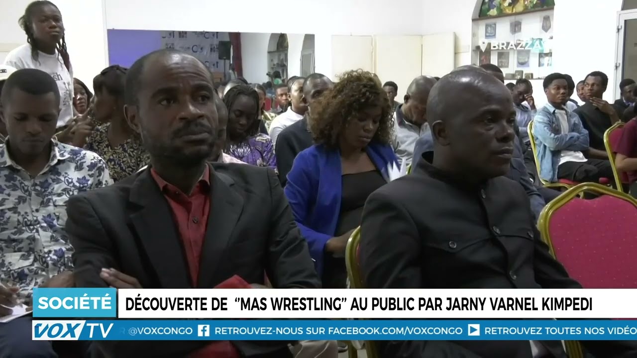 Découverte de  ‘’Mas Wrestling’’ au public par Jarny Varnel Kimpedi