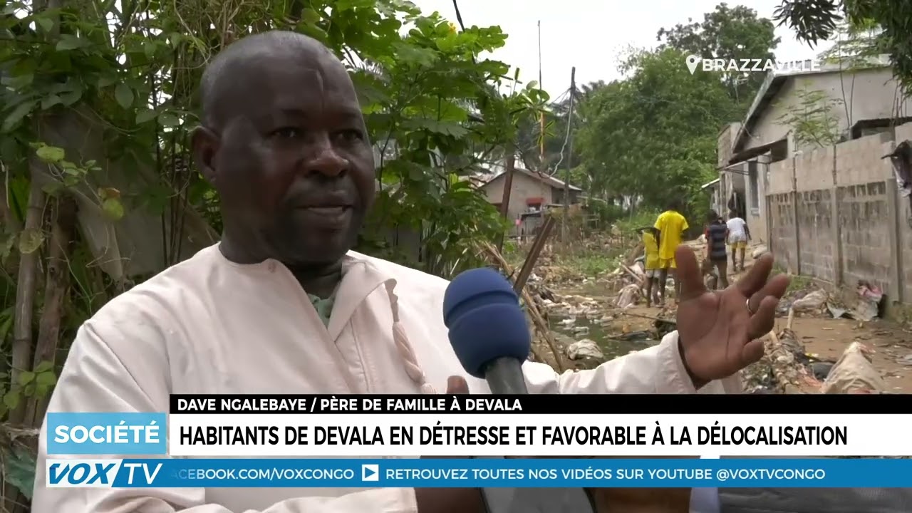 Habitants de Devala en détresse et favorable à la délocalisation