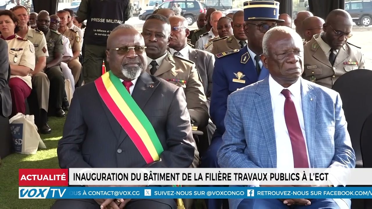 Le bâtiment de la filière Travaux Publics inauguré à l&rsquo;EGT.