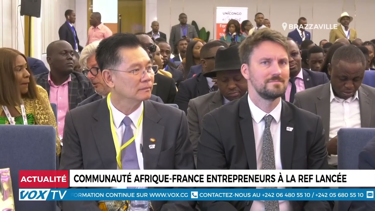Communauté Afrique France entrepreneurs à la REF lancée