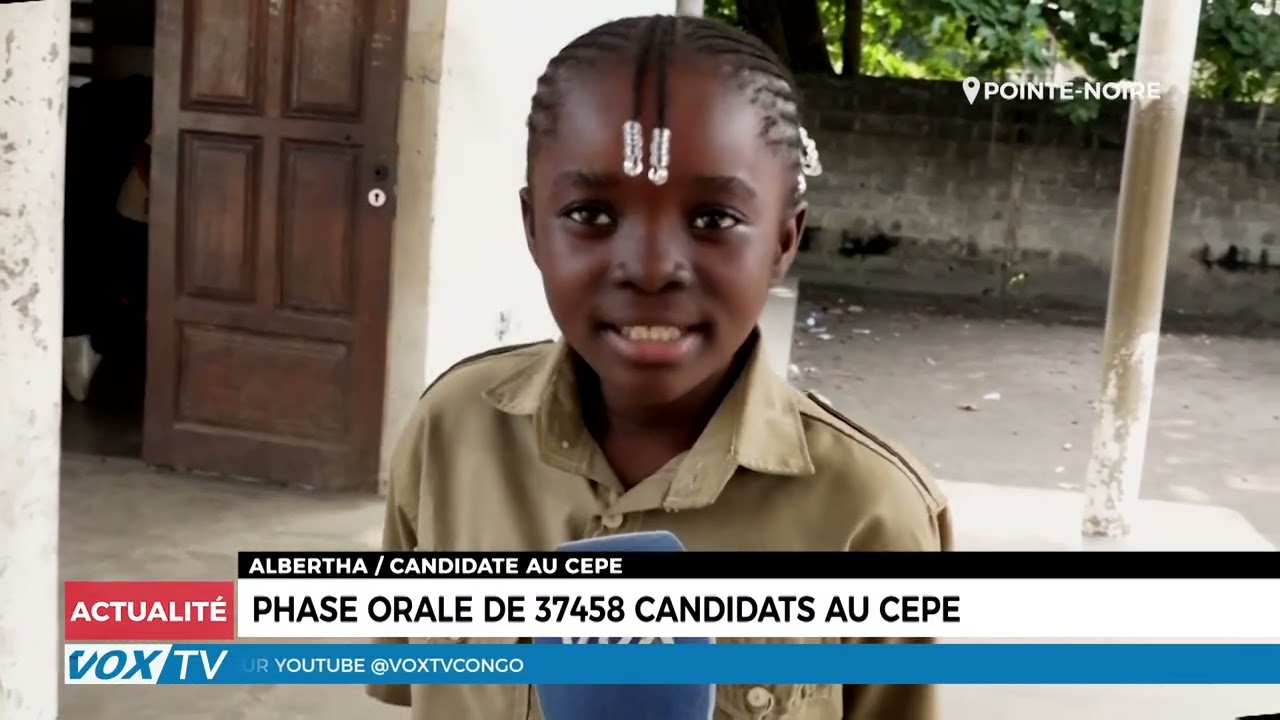 37 458 candidats au CEPE entament la phase orale.