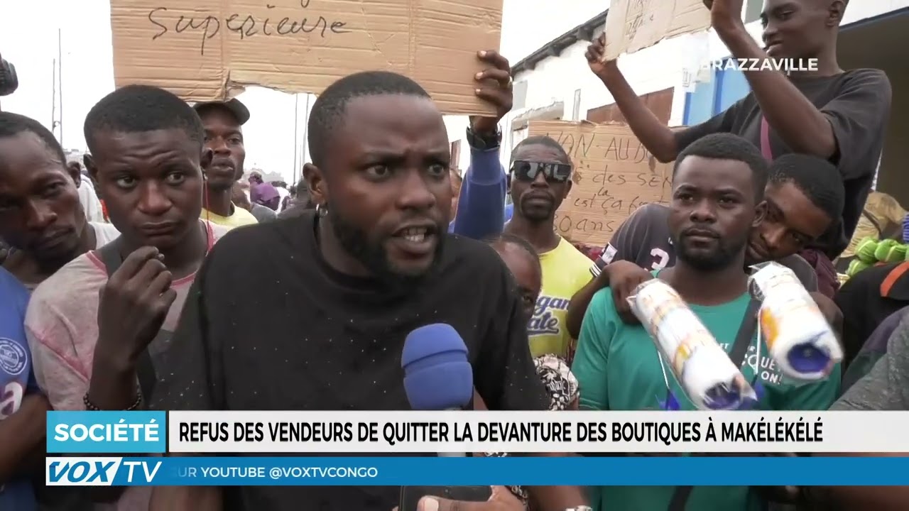 Refus des vendeurs de quitter la devanture des boutiques à Makélékélé