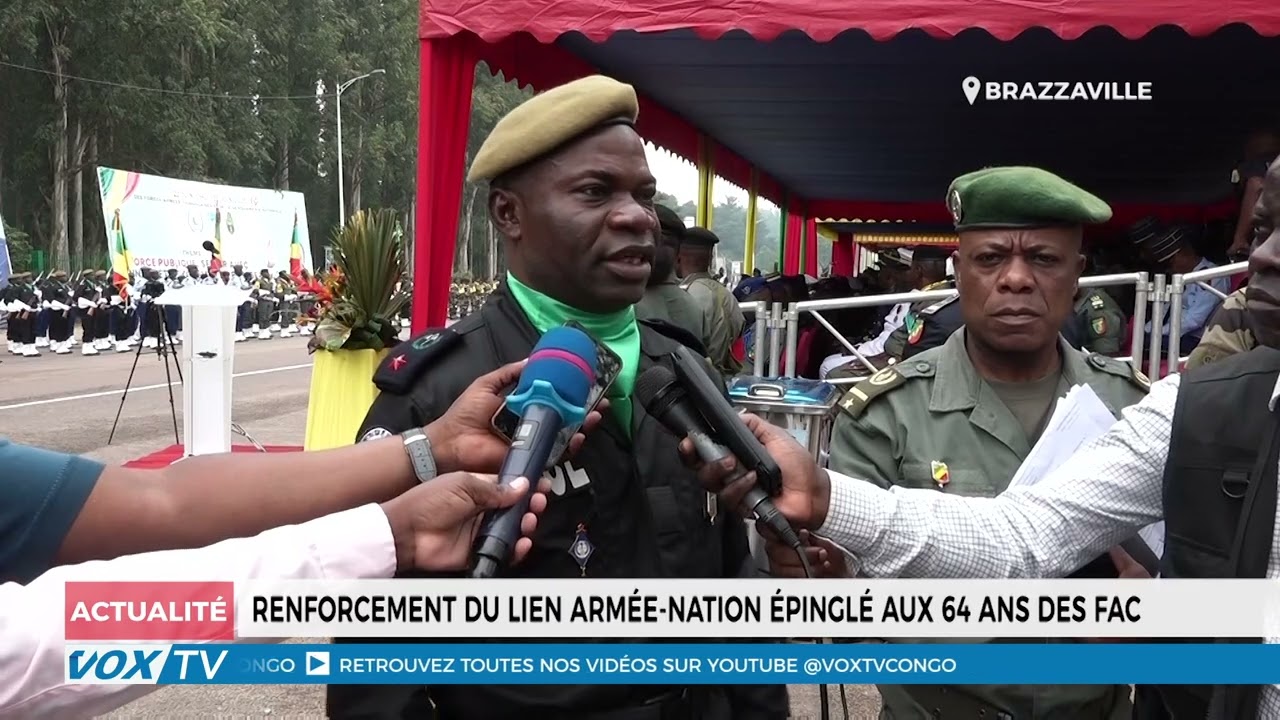 RENFORCEMENT DU LIEN ARMÉE NATION ÉPINGLÉ AUX 64 ANS DES FAC