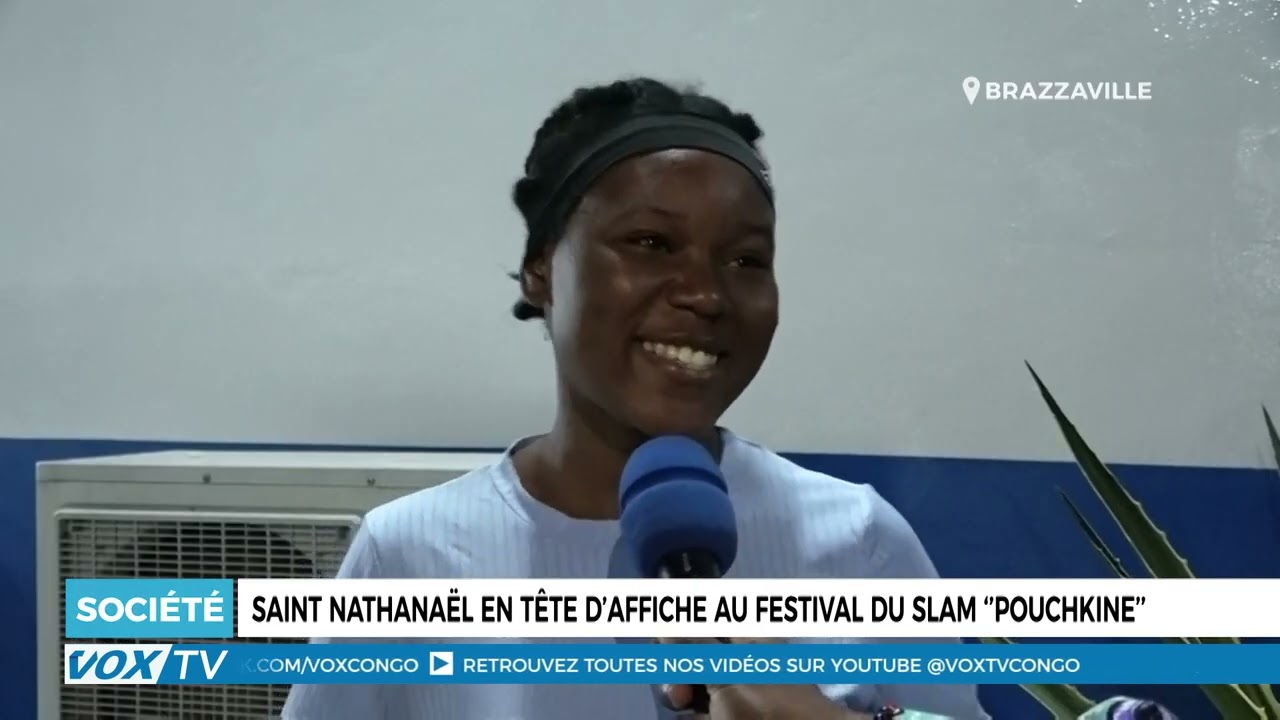 Saint Nathanaël en tête d’affiche au festival du slam ‘’Pouchkine’’