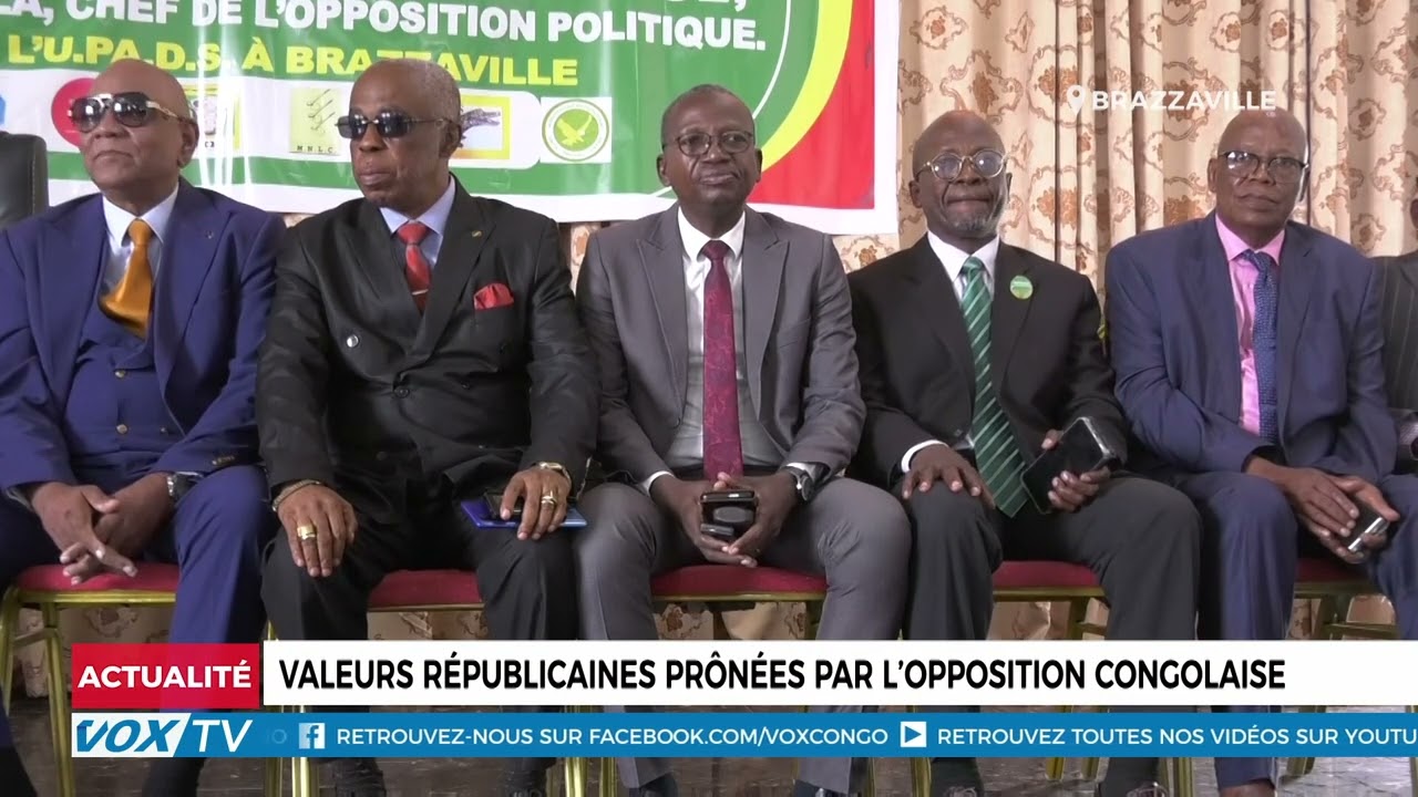 Valeurs républicaines prônées par l’Opposition Congolaise
