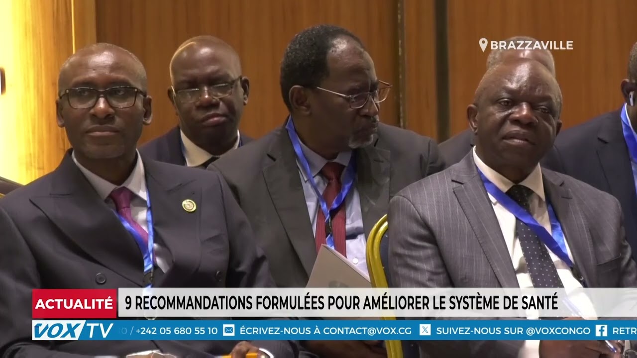 9 recommandations formulées pour améliorer le système de santé
